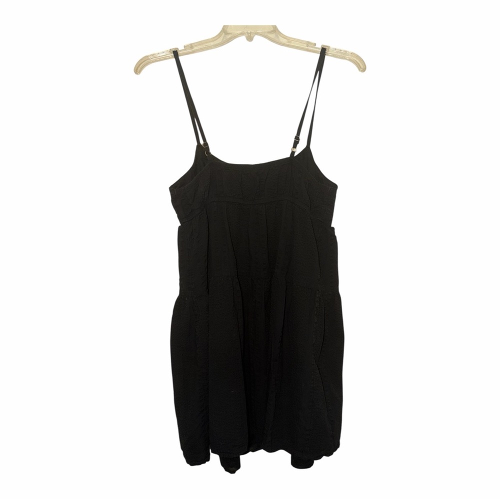 SO Black Tiered Mini Dress with Spaghetti Straps - Picture 8 of 8